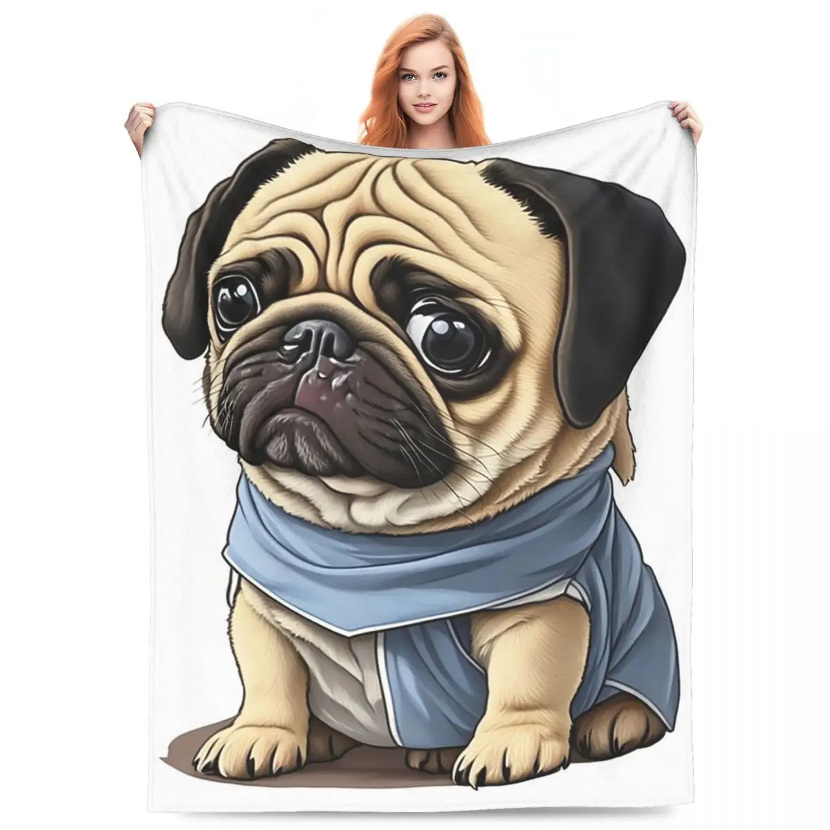Dog Sherpa Cute Pug Dog Animal Theme Blanket Fleece Sofa Throw Blanket Throw Blankets for Couch Bedding Throws Bedspread Quilt
Dog Sherpa Cute Pug Dog Animal Theme Blanket Fleece Sofa Throw Blanket Throw Blankets for Couch Bedding Throws Bedspread Quilt