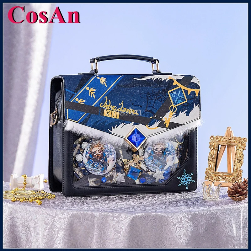 CosAn Game Identity V Alva Lorenz/Hermit Косплей Wardenry Theme Impression Pack Преппи Пригородный рюкзак Сумка-мессенджер Itabag
CosAn Game Identity V Alva Lorenz/Hermit Косплей Wardenry Theme Impression Pack Преппи Пригородный рюкзак Сумка-мессенджер Itabag