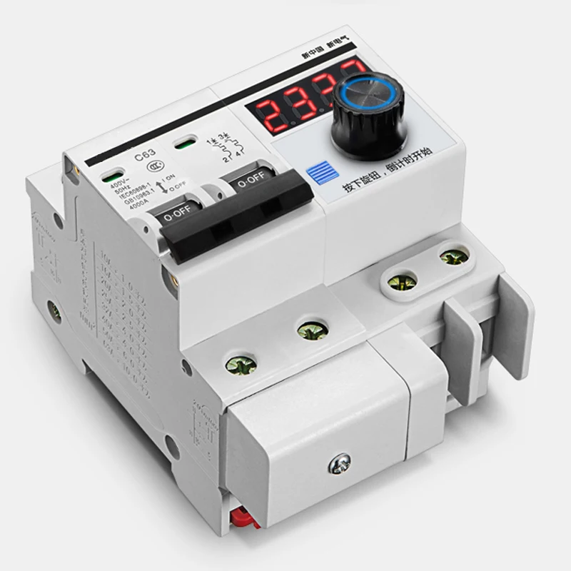 1 min - 99.99 hours timer switch 63A 12000W circuit break with timing function countdown circuit breaker with time function
1 min - 99.99 hours timer switch 63A 12000W circuit break with timing function countdown circuit breaker with time function