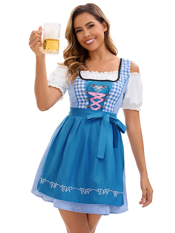 Munich Beer Festival Costume Halloween Party Performance Dress Stage Performance Outfit Women's Traditional Chinese Ethnic Wear
Munich Beer Festival Costume Halloween Party Performance Dress Stage Performance Outfit Women's Traditional Chinese Ethnic Wear