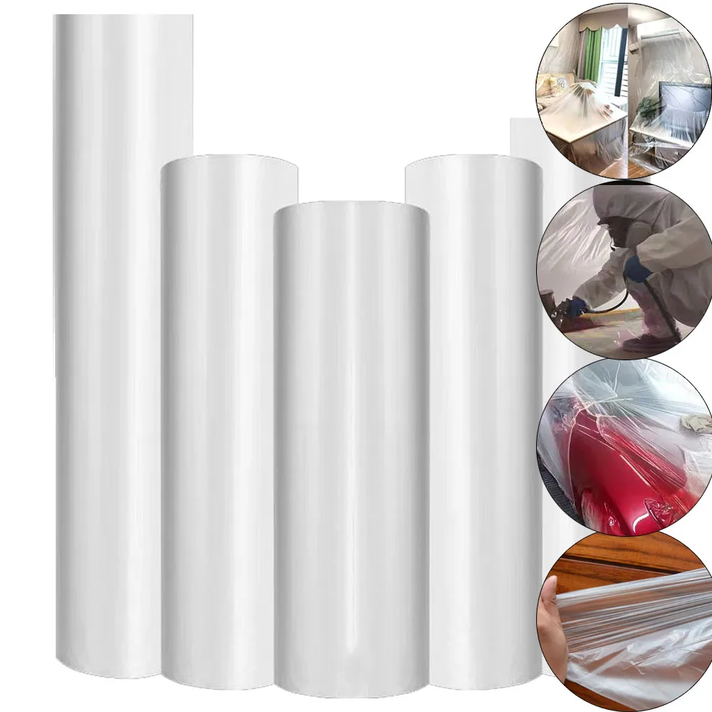Masking Film Furniture Car Beauty Repair Special Masking Film Wall Painting Cover Protection Film Home Dustproof Film
Masking Film Furniture Car Beauty Repair Special Masking Film Wall Painting Cover Protection Film Home Dustproof Film