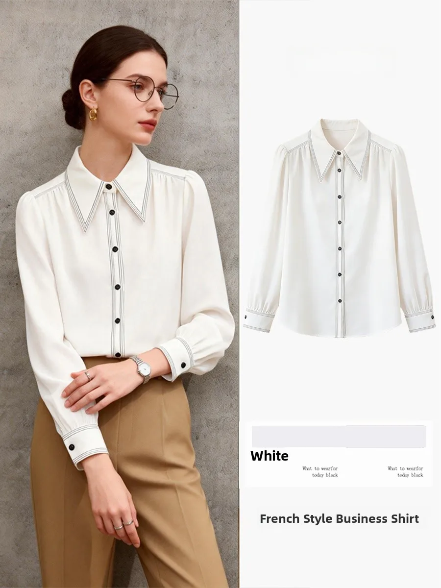 Floral Collar Women's irt Spring Autumn New Korean Sle Open Cardigan Slimming Profional Turn-down Collar Top
Floral Collar Women's irt Spring Autumn New Korean Sle Open Cardigan Slimming Profional Turn-down Collar Top