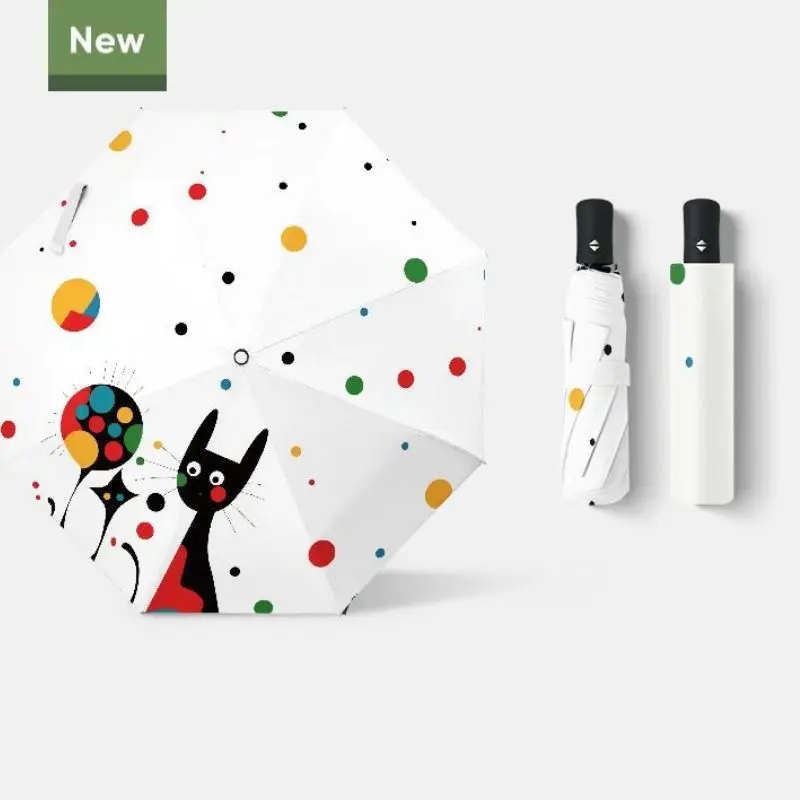 UV-Blocking Umbrella for Women, Rainy and Sunny Use, Fully Automatic, Foldable and Portable
UV-Blocking Umbrella for Women, Rainy and Sunny Use, Fully Automatic, Foldable and Portable