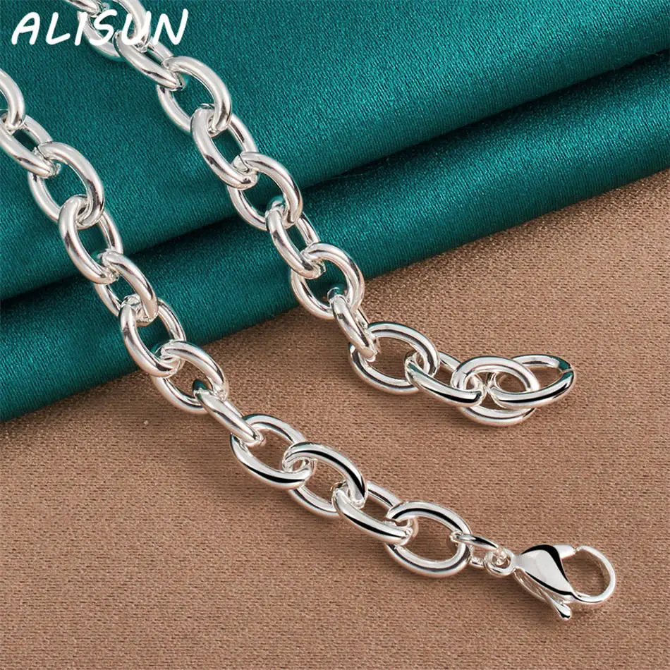 ALISUN 925 Sterling Silver 45cm Love Lock Necklace For Women Creativity Gifts Street All-match Party And Daily Wear
ALISUN 925 Sterling Silver 45cm Love Lock Necklace For Women Creativity Gifts Street All-match Party And Daily Wear