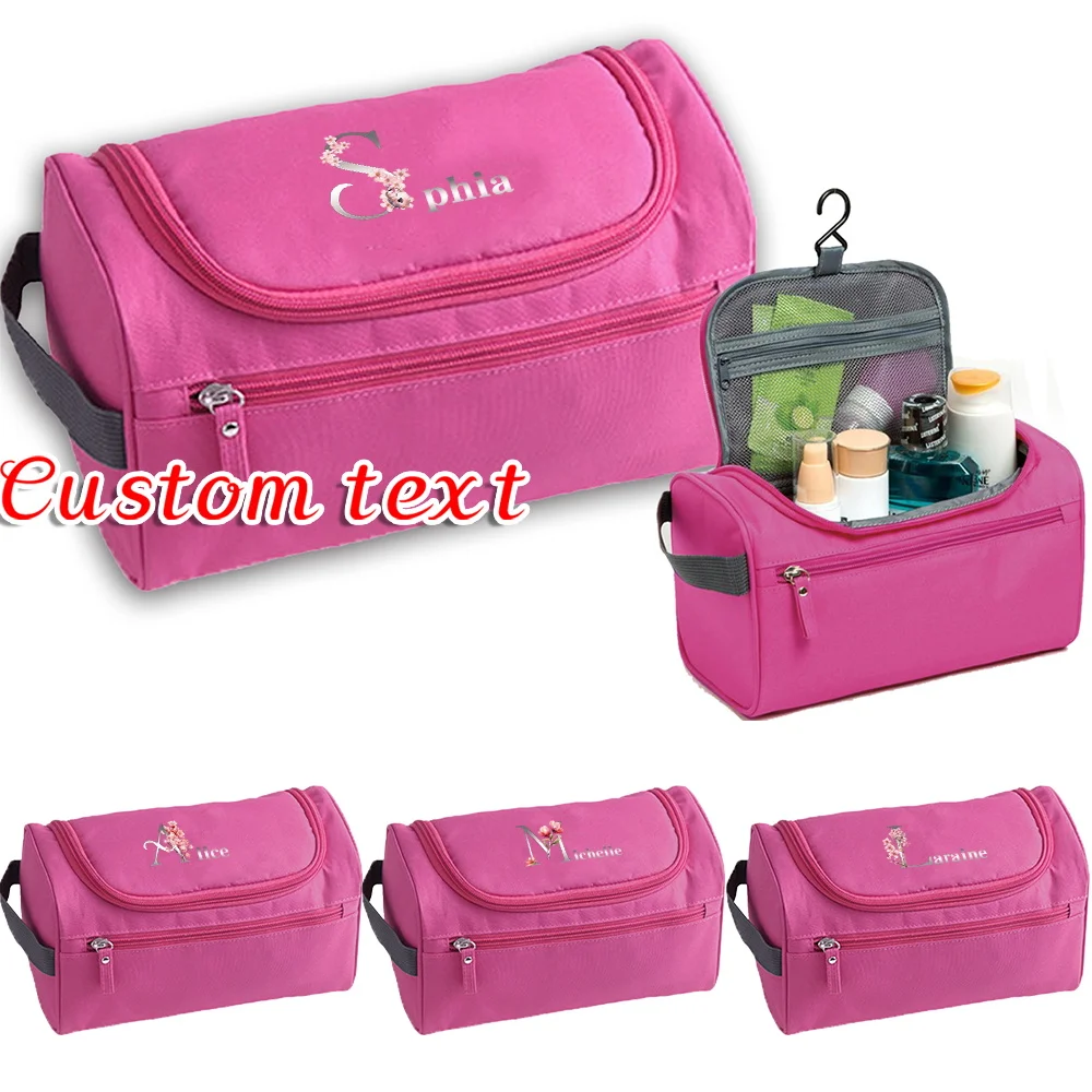 Personalized Customization Name Women's Makeup Bag Toiletries Storage Bag Hanging Waterproof Toiletries Bag
Personalized Customization Name Women's Makeup Bag Toiletries Storage Bag Hanging Waterproof Toiletries Bag