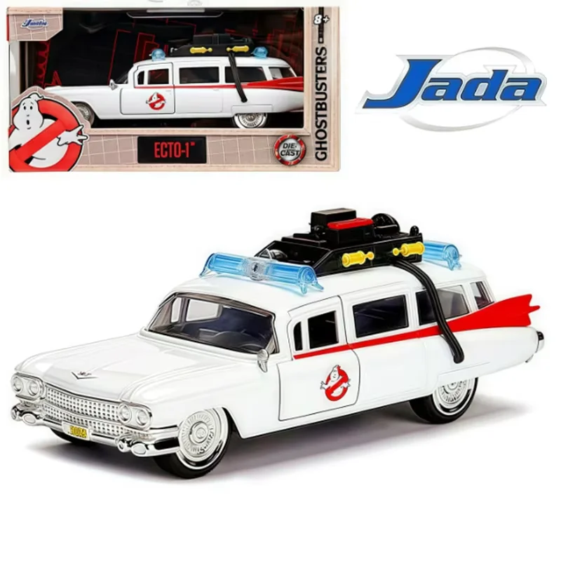 Модель автомобиля Jada 1:32 Cadi ECTO-1 из сплава, статическая, для коллекции, декоративная, праздничный подарок, игрушка
Модель автомобиля Jada 1:32 Cadi ECTO-1 из сплава, статическая, для коллекции, декоративная, праздничный подарок, игрушка
