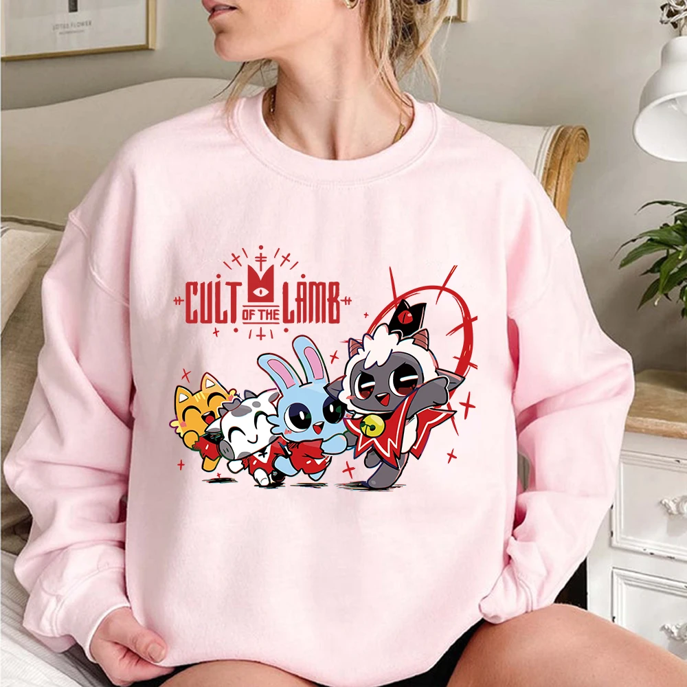 2022 Men Women Cult of The Lamb Characters Friends Print Hoodie Round Neck Sweatshirts Manga Streetwear Men/women Hoody Clothes
2022 Men Women Cult of The Lamb Characters Friends Print Hoodie Round Neck Sweatshirts Manga Streetwear Men/women Hoody Clothes