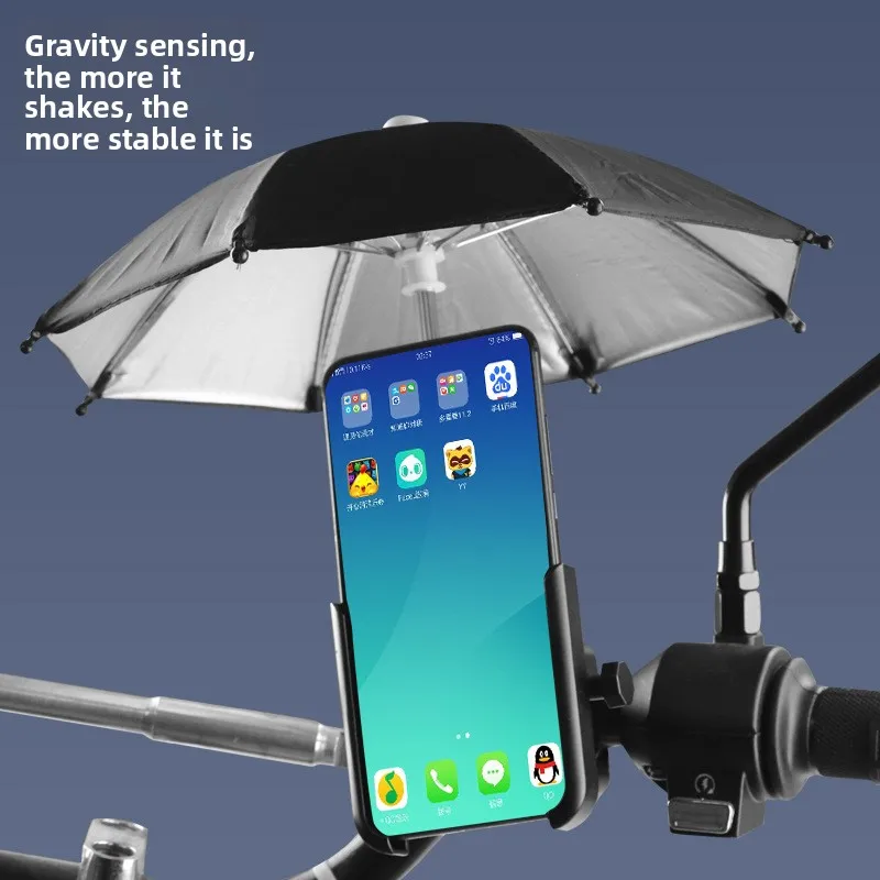 Universal Aluminum Alloy Phone & Umbrella Holder - for Electric Vehicles, Motorcycles & Bicycles
Universal Aluminum Alloy Phone & Umbrella Holder - for Electric Vehicles, Motorcycles & Bicycles