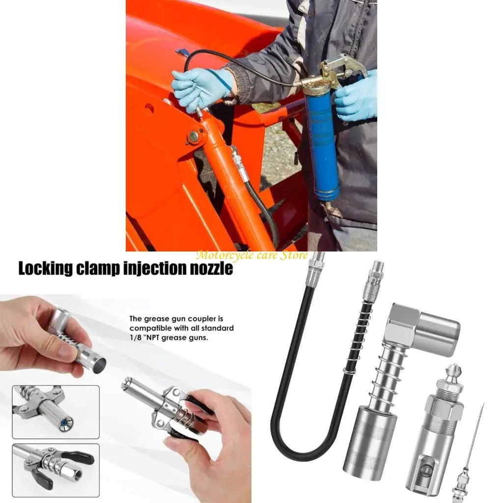 U75F Профессиональный инструмент смазки с удлинительным шлангом для точного применения смазки
U75F Профессиональный инструмент смазки с удлинительным шлангом для точного применения смазки