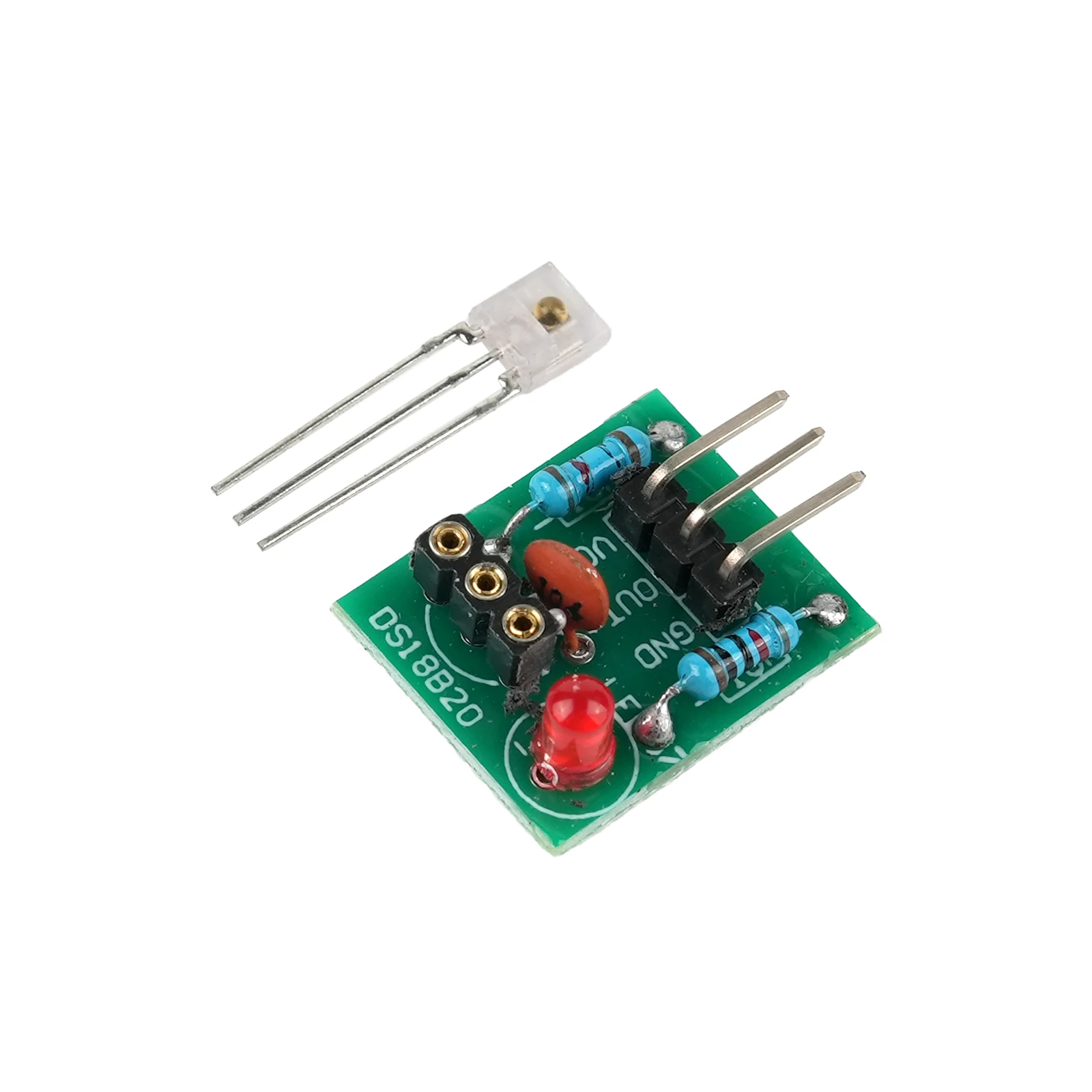 DIYmall Laser Receiver Module with 1.5x1.9cm PCB,5V Receiver with High/Low Level Output for Arduino DIY Projects
DIYmall Laser Receiver Module with 1.5x1.9cm PCB,5V Receiver with High/Low Level Output for Arduino DIY Projects