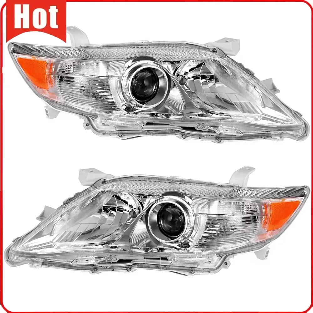 Headlights LH RH For 2010-2011 Toyota Camry SE LE XLE Sedan 4-Door Chrome Clear
Headlights LH RH For 2010-2011 Toyota Camry SE LE XLE Sedan 4-Door Chrome Clear