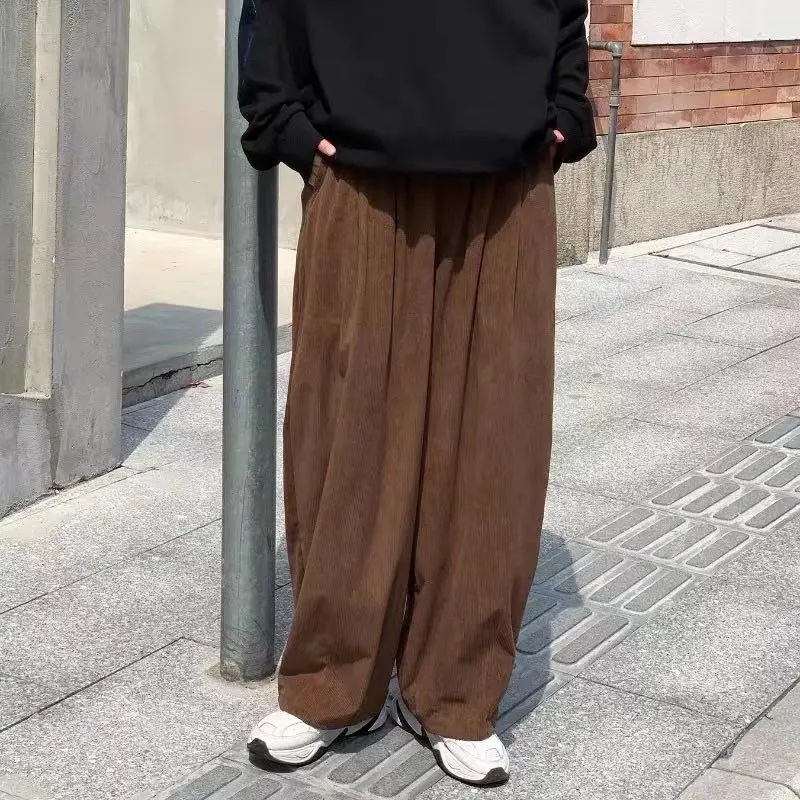 Japanese Sle Loose Fit Thiened Corduroy Men's Autumn Winter Straight Leg Pants Workwear Trousers Drapey Wide Leg Trendy B...
Japanese Sle Loose Fit Thiened Corduroy Men's Autumn Winter Straight Leg Pants Workwear Trousers Drapey Wide Leg Trendy B...