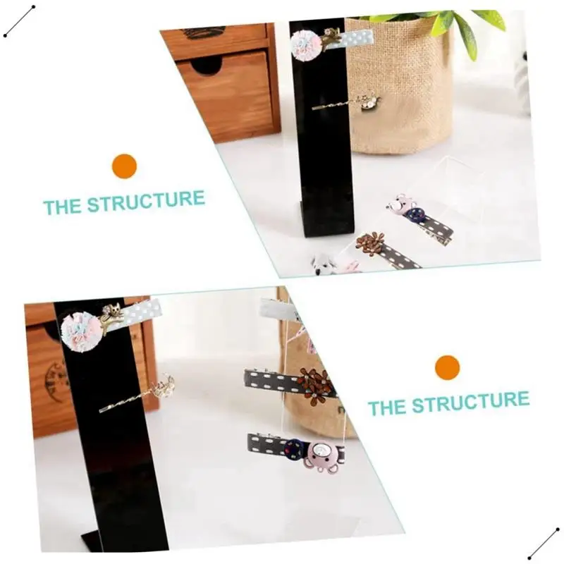 4 Piece Hair Clip Display Stand Black L-Shaped Hairpin Display Holder Barrette Display Holder Hair Clip Organizer Stand
4 Piece Hair Clip Display Stand Black L-Shaped Hairpin Display Holder Barrette Display Holder Hair Clip Organizer Stand