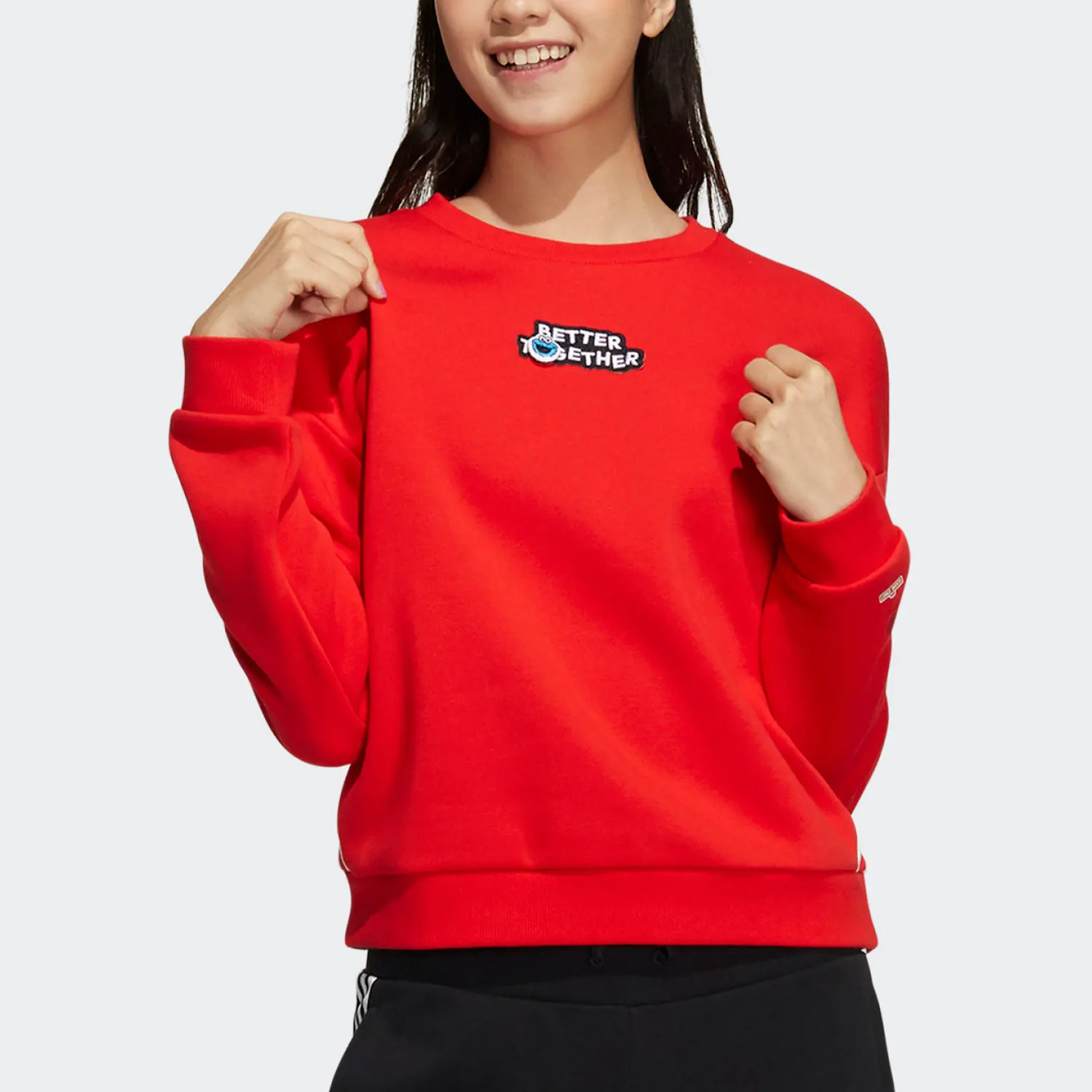 Adidas genuine genuine NEO Sesame Street Collaboration New Women's Hoodie HD7277
Adidas genuine genuine NEO Sesame Street Collaboration New Women's Hoodie HD7277
