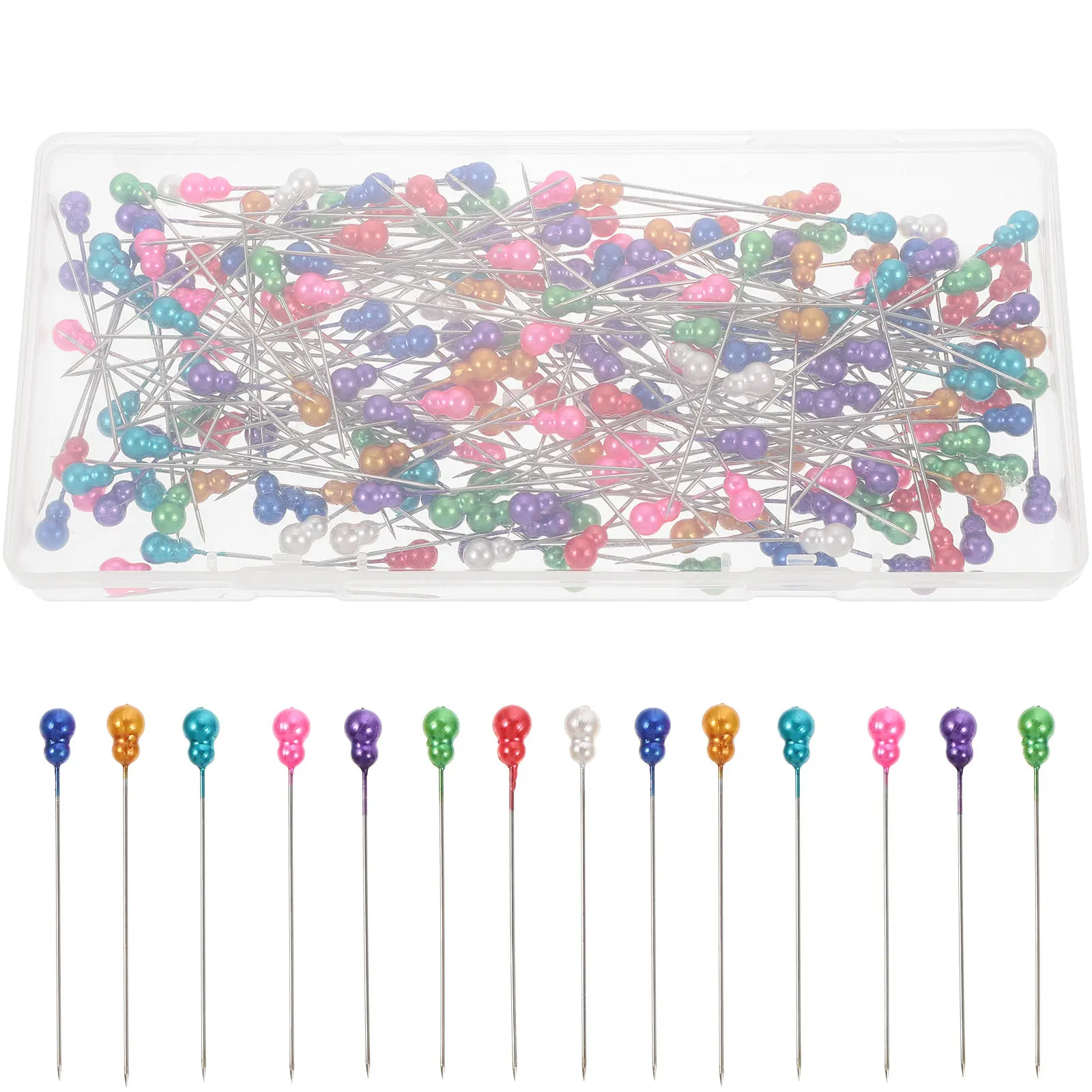 200Pcs Pearl Head Pins Straight Pins Reusable Hard Tips for Sewing Quilting Crafts DIY Decoration Pushpin Push Pin
200Pcs Pearl Head Pins Straight Pins Reusable Hard Tips for Sewing Quilting Crafts DIY Decoration Pushpin Push Pin
