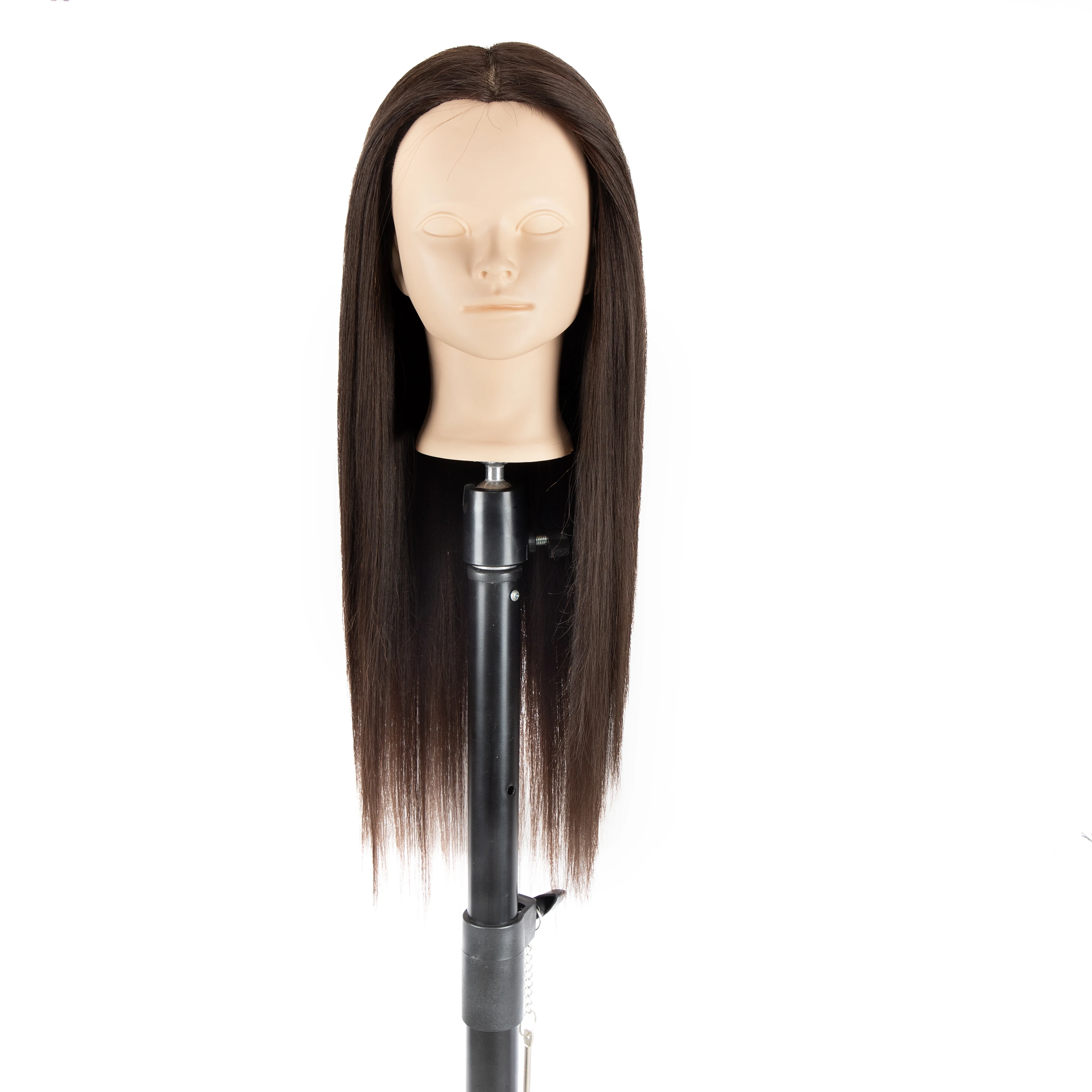 Манекен-голова Traininghead 24-26 дюймов, женская, 70% натуральные волосы, для обучения укладке волос, косметологии, манекен-кукла с волосами
Манекен-голова Traininghead 24-26 дюймов, женская, 70% натуральные волосы, для обучения укладке волос, косметологии, манекен-кукла с волосами