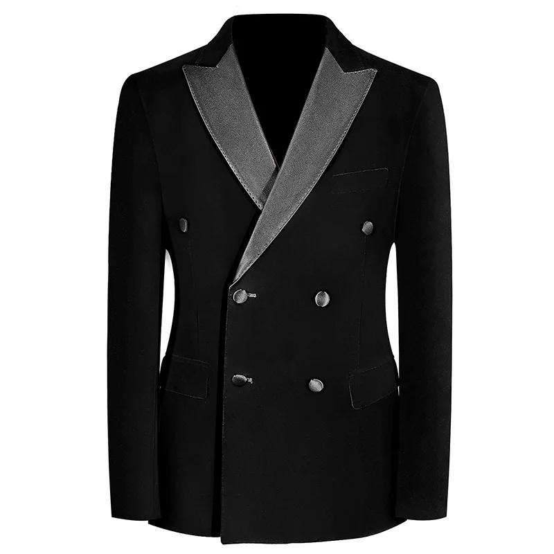 Trendy Slim Fit Men's Business Suit Jacket – Wedding Dinner Stage Performance Plus Size Blazer
Trendy Slim Fit Men's Business Suit Jacket – Wedding Dinner Stage Performance Plus Size Blazer