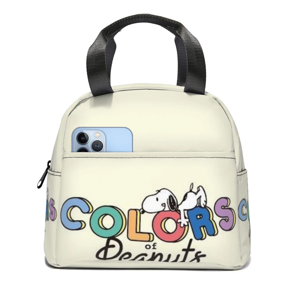 snoopy--s Portable Lunch Bag Food Thermal Box Durable Cooler Lunchbox with Shoulder Strap Picnic Bag Office
snoopy--s Portable Lunch Bag Food Thermal Box Durable Cooler Lunchbox with Shoulder Strap Picnic Bag Office