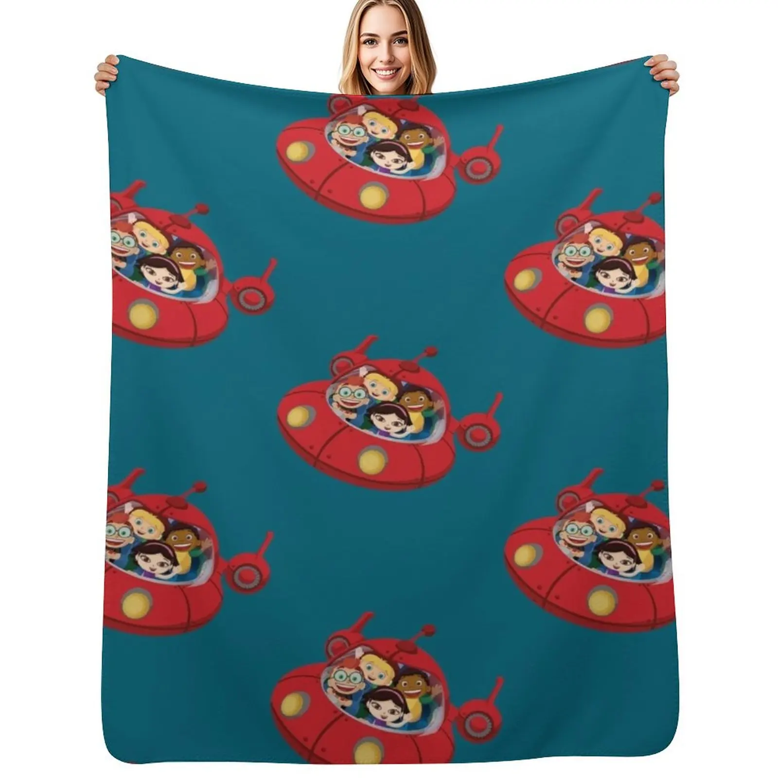 Funny little einsteins Throw Blanket Durable Warm Blanket for Daily Home Use
Funny little einsteins Throw Blanket Durable Warm Blanket for Daily Home Use