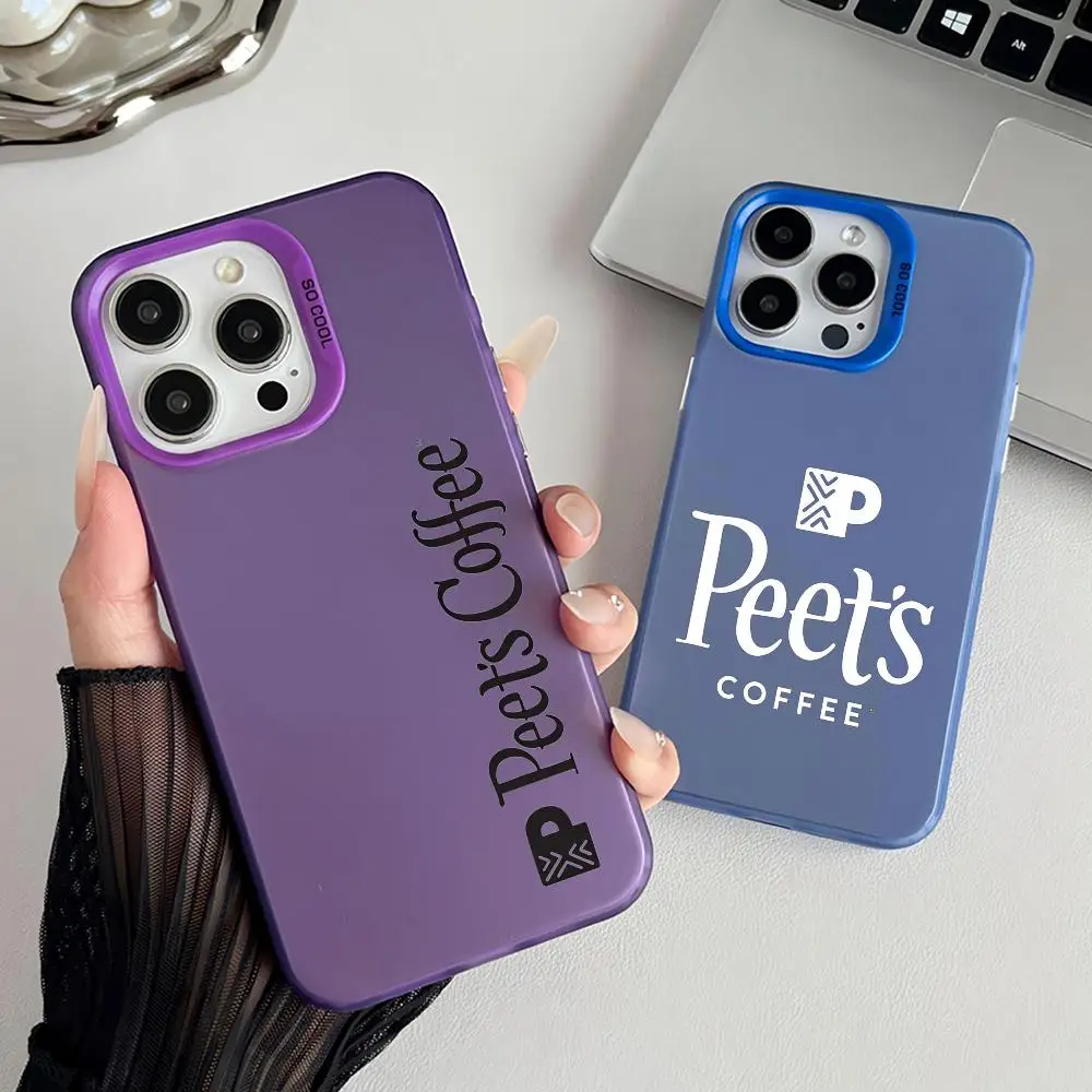 Coffee brand Peet's logo Phone Case For iPhone 17 16 15 14 13 Pro Max Air Colorful Matte Laser Aurora Shockproof Phone Case
Coffee brand Peet's logo Phone Case For iPhone 17 16 15 14 13 Pro Max Air Colorful Matte Laser Aurora Shockproof Phone Case