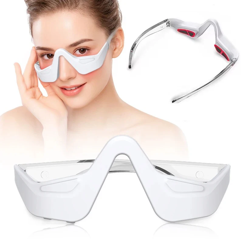 Under Eye Red Light Therapy Device, Red Light Therapy Glasses for Eyes, Light-Weight Eye Massager for Dark Circles & Puffiness
Under Eye Red Light Therapy Device, Red Light Therapy Glasses for Eyes, Light-Weight Eye Massager for Dark Circles & Puffiness