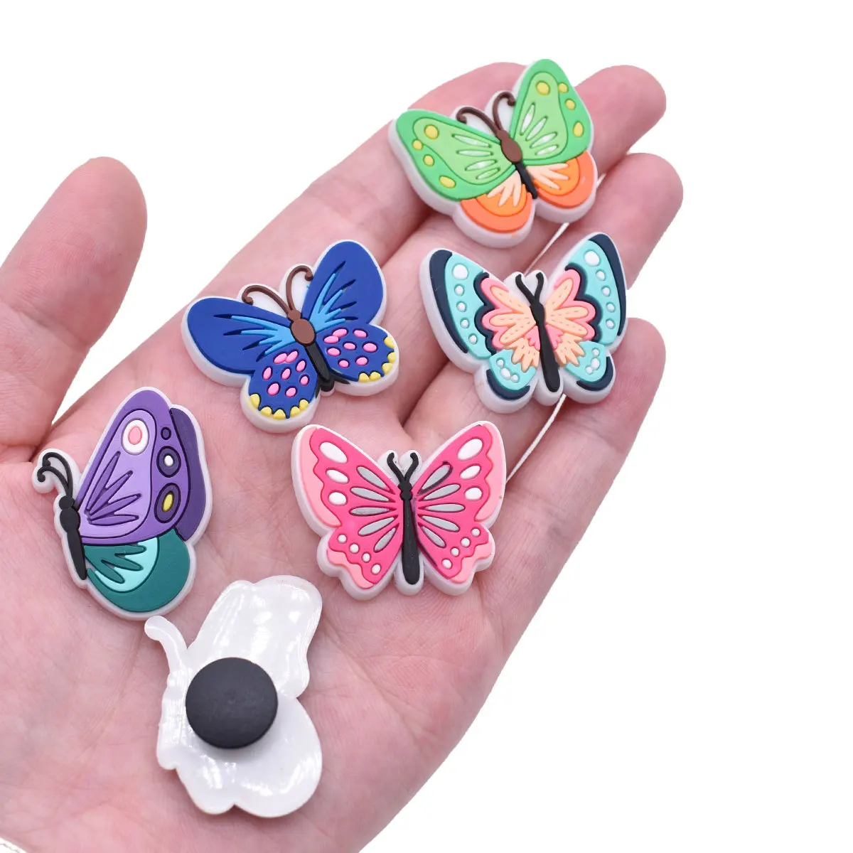 Colorful Butterfly 10-100pcs Shoes Charms PVC Shoe Bag Accessories For Clogs Sandals Decoration Buckle Kids Gifts
Colorful Butterfly 10-100pcs Shoes Charms PVC Shoe Bag Accessories For Clogs Sandals Decoration Buckle Kids Gifts