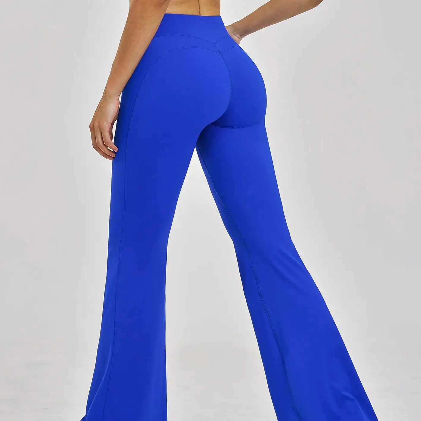 Ningyu Women's Bell bottom Pants for Sports High waist Slightly Flared Slimming Casual Running Yoga pants Pilates Sport Trousers
Ningyu Women's Bell bottom Pants for Sports High waist Slightly Flared Slimming Casual Running Yoga pants Pilates Sport Trousers