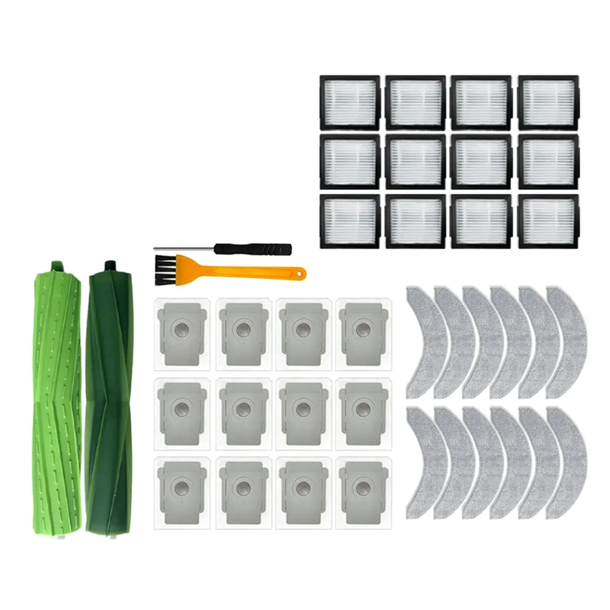 For Combo J7+ / J9+ Robot Vacuum Cleaner Main Side Brush Hepa Filter Mop Cloth Dust Bag Accessories Parts
For Combo J7+ / J9+ Robot Vacuum Cleaner Main Side Brush Hepa Filter Mop Cloth Dust Bag Accessories Parts