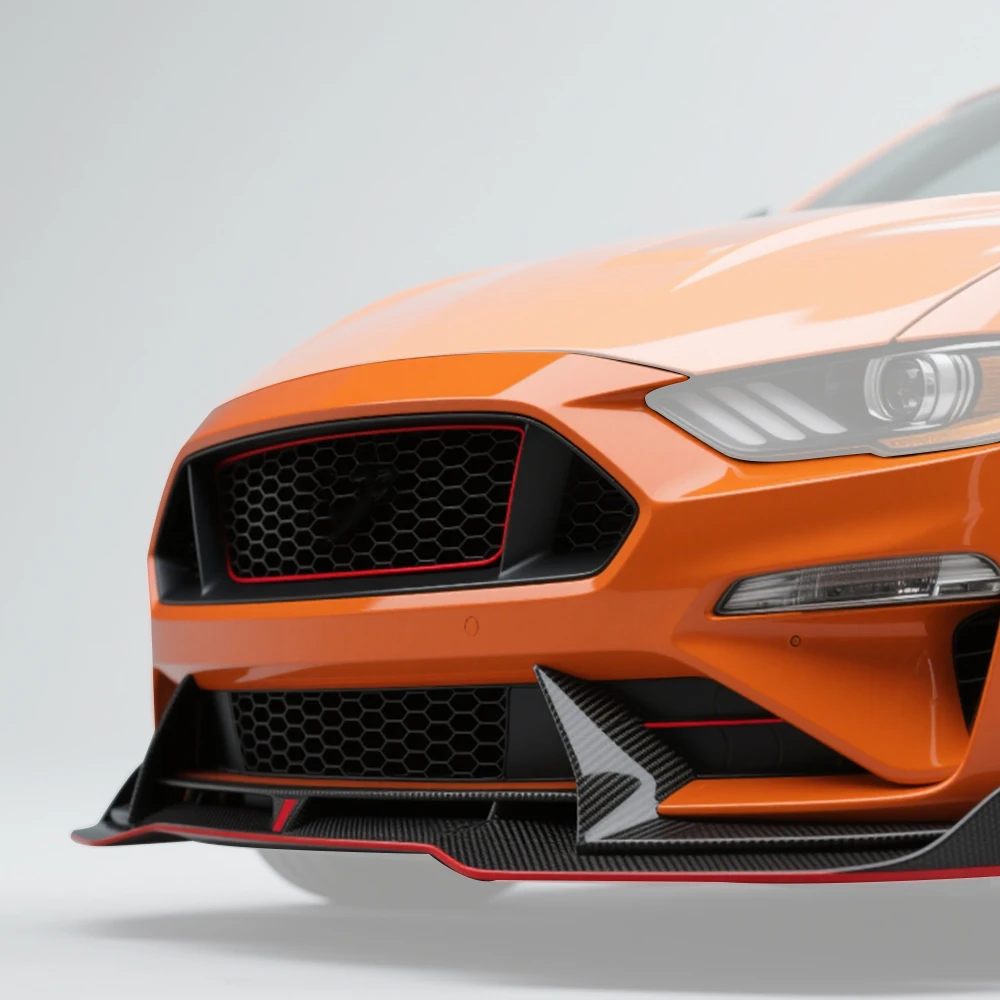 ICOOH-6 Exclusive Pre-Sale Upgrade Carbon Fiber Front Bumper Bodykit for Ford Mustang S550 2018-2023 New Design Made Durable ABS
ICOOH-6 Exclusive Pre-Sale Upgrade Carbon Fiber Front Bumper Bodykit for Ford Mustang S550 2018-2023 New Design Made Durable ABS