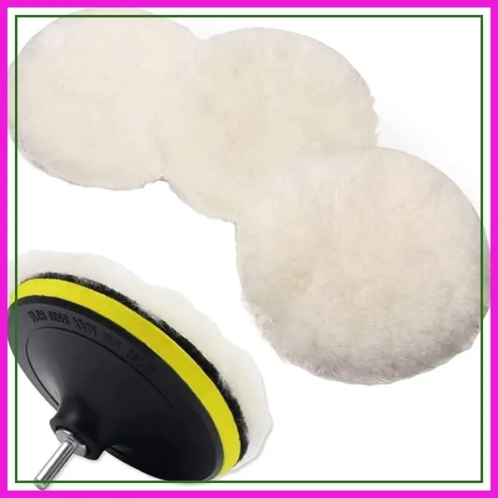 6 Pcs 6 Inch Wool Polishing Buffing Pads with M14 Adapter for Drill
6 Pcs 6 Inch Wool Polishing Buffing Pads with M14 Adapter for Drill