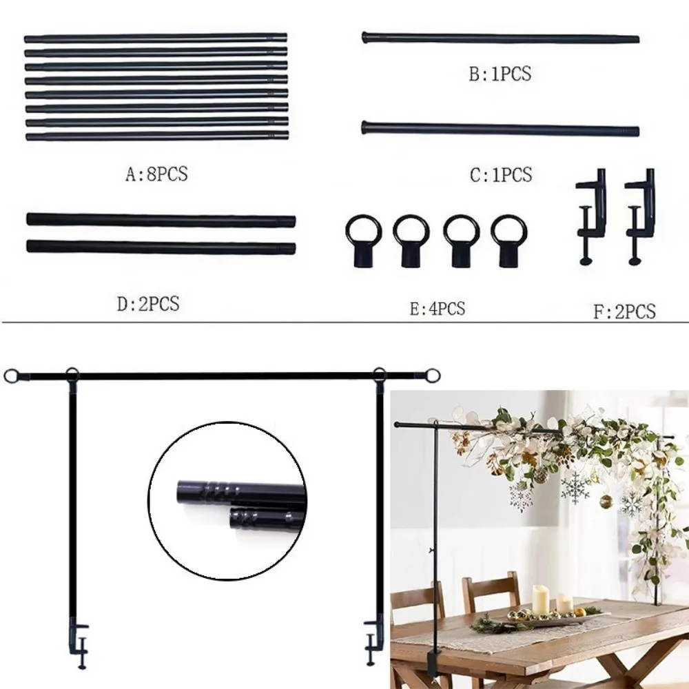 with Clamps Over The Rod Stand Party Hanging Decor Adjustable Arch Stand Tabletop Metal Balloon Flower Arch Stand
with Clamps Over The Rod Stand Party Hanging Decor Adjustable Arch Stand Tabletop Metal Balloon Flower Arch Stand