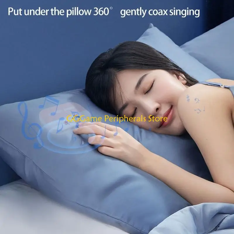 U55B Thin Bluetooth-compatible Pillow Speaker 15 Hours Playing time And TF Support
U55B Thin Bluetooth-compatible Pillow Speaker 15 Hours Playing time And TF Support