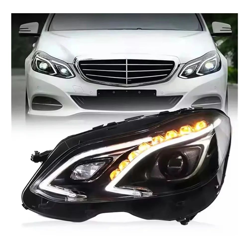 W212 upgrade Headlights LED For Benz 2009-2016 E200 E260 E300 E-CLASS Head Lamp DRL Signal Projector Lens Accessories Modified
W212 upgrade Headlights LED For Benz 2009-2016 E200 E260 E300 E-CLASS Head Lamp DRL Signal Projector Lens Accessories Modified