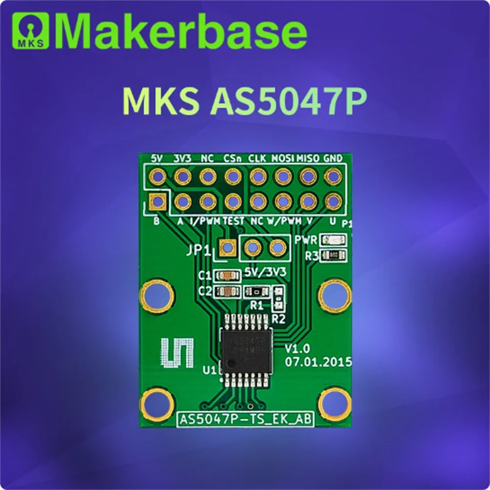 Makerbase AS5047P Doggo XDrive SimpleFOC Магнитная фотопанель с интерфейсом SPI ABI
Makerbase AS5047P Doggo XDrive SimpleFOC Магнитная фотопанель с интерфейсом SPI ABI