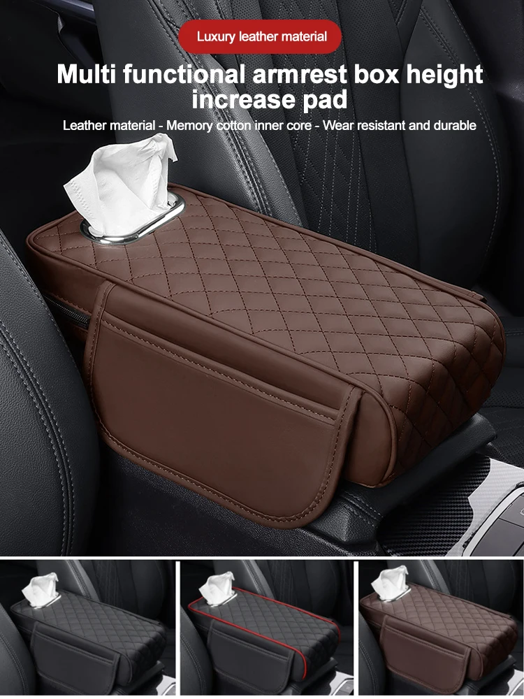 Kebidumei Car Armrest Box Pad Tissue Box Armrest Pad Center Console Protector Cover With Side Storage Pocket Paper Rack Armrest
Kebidumei Car Armrest Box Pad Tissue Box Armrest Pad Center Console Protector Cover With Side Storage Pocket Paper Rack Armrest