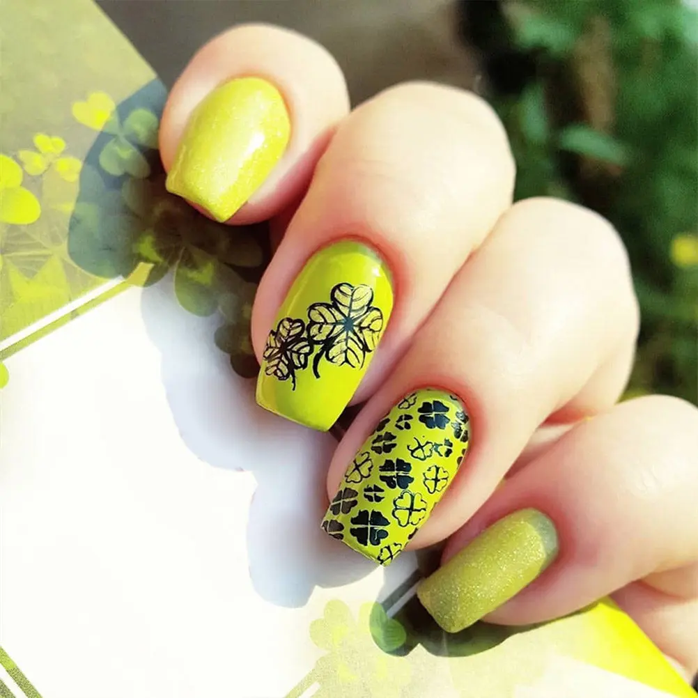 Nail Art Stencils Reusable Alloy Manicure Template for Fingernails Toenails St Patrick Day Decoration Clear Patterns Various
Nail Art Stencils Reusable Alloy Manicure Template for Fingernails Toenails St Patrick Day Decoration Clear Patterns Various