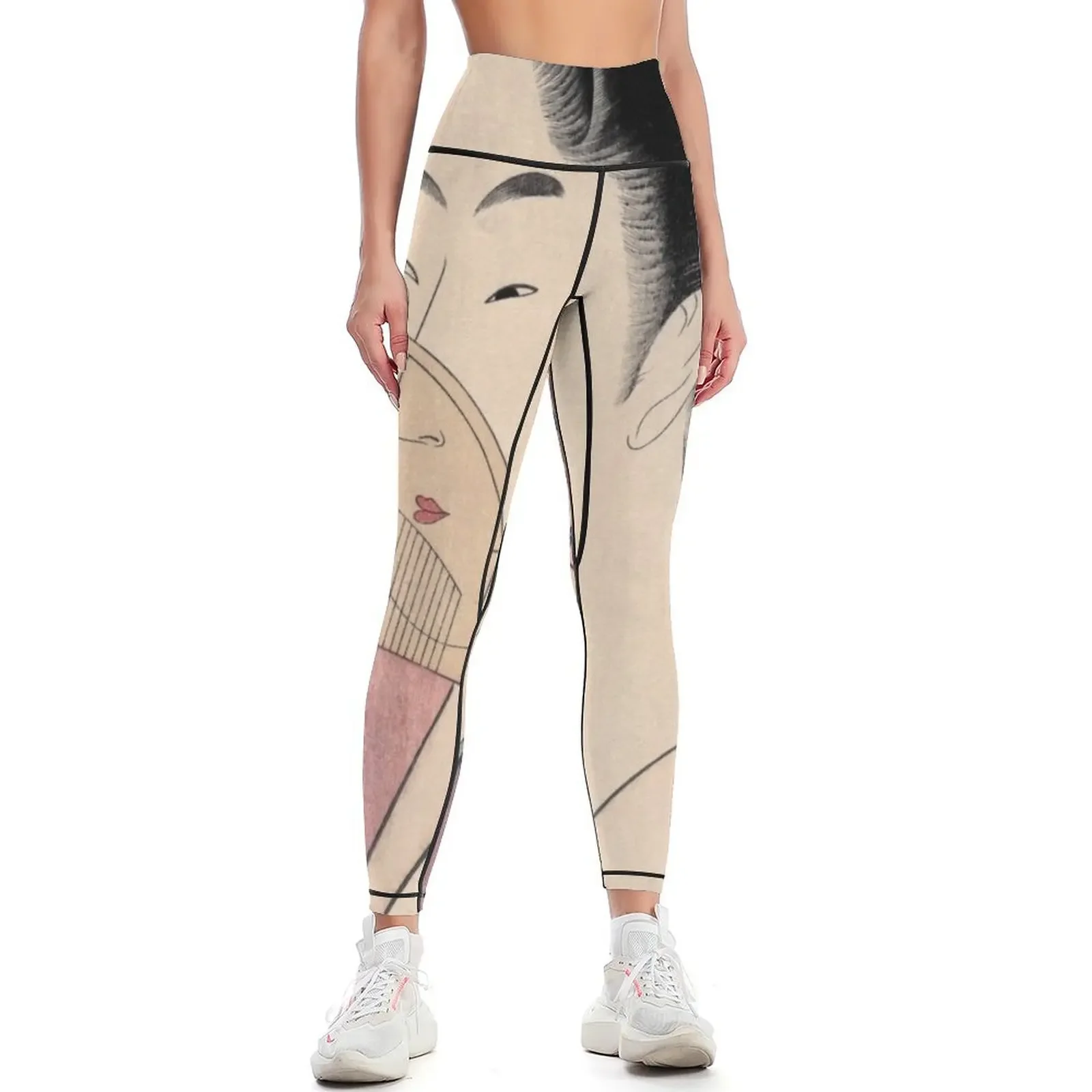 Japanese Geisha Holding a Comb by Kitagawa Utamaro Leggings fitness set gym Legging sexy woman Womens Leggings
Japanese Geisha Holding a Comb by Kitagawa Utamaro Leggings fitness set gym Legging sexy woman Womens Leggings