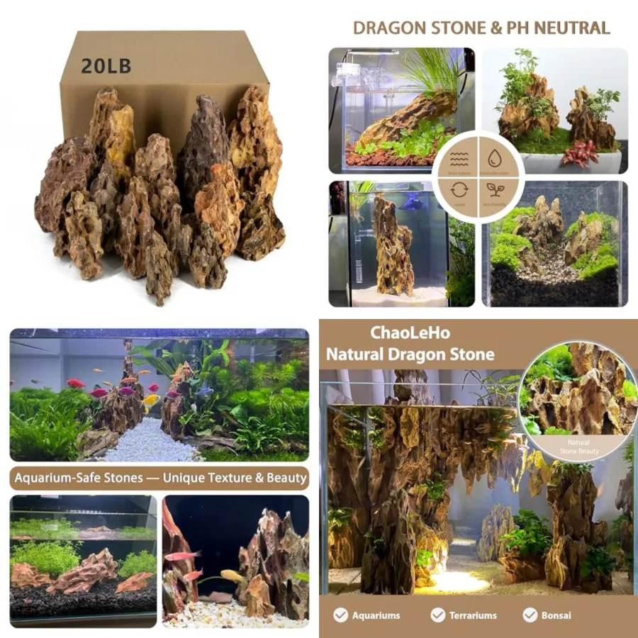 Rocks Aquarium Rock aquascaping Natural Rocks Fish Tank Decor Rocks for Aquariums Landscaping Model Tank Decoration Aquarium Mi
Rocks Aquarium Rock aquascaping Natural Rocks Fish Tank Decor Rocks for Aquariums Landscaping Model Tank Decoration Aquarium Mi