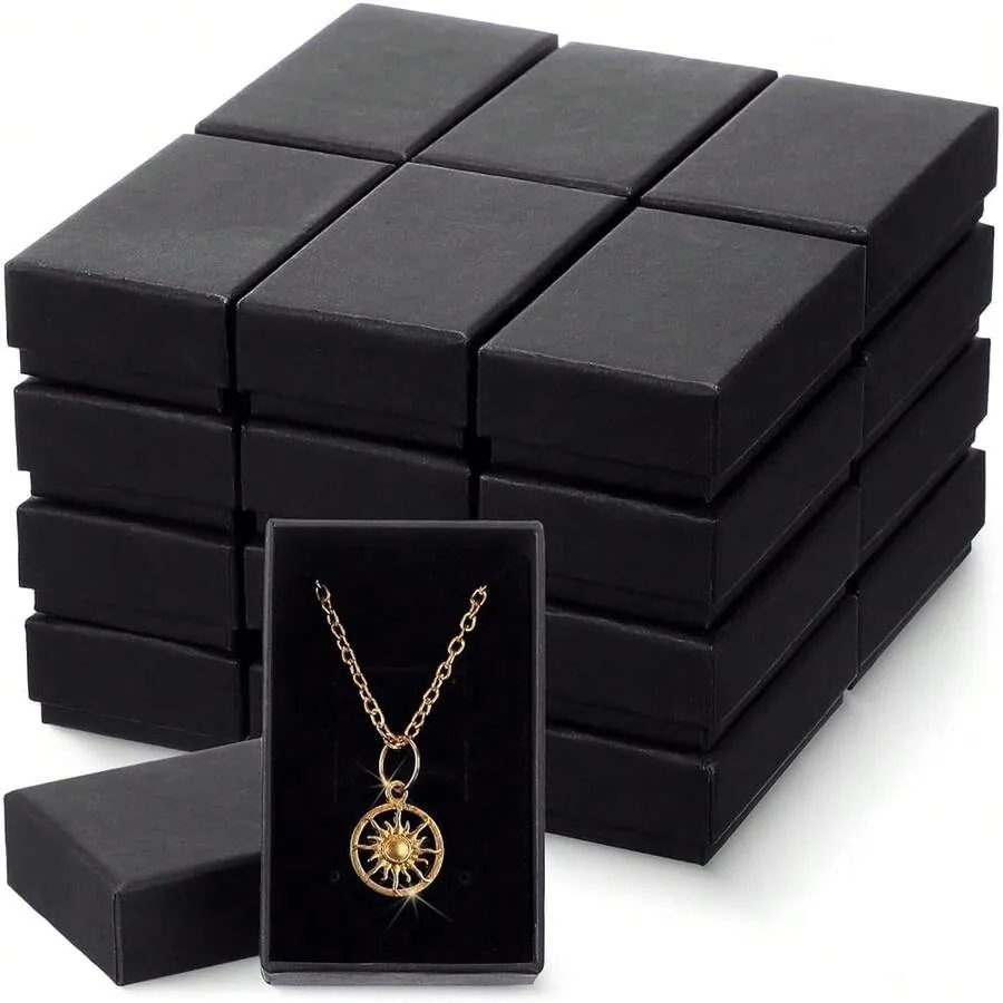 Batiyeer 36 Pcs Cardboard Jewelry Gift Boxes Jewelry Boxes Packaging Small Earring Gift Box With Lids For Necklace Ring Black,
Batiyeer 36 Pcs Cardboard Jewelry Gift Boxes Jewelry Boxes Packaging Small Earring Gift Box With Lids For Necklace Ring Black,