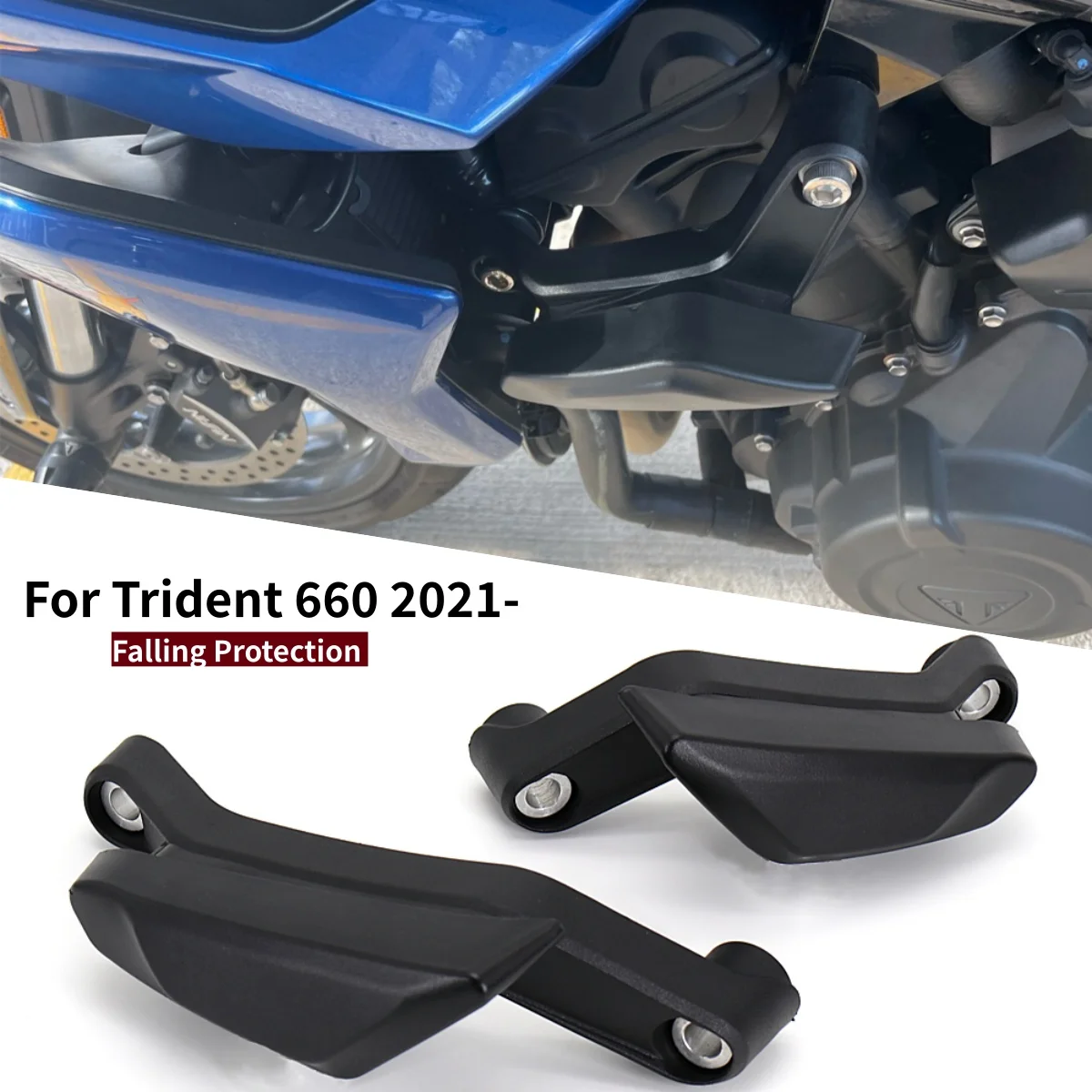 Fit For Trident 660 TRIDENT60 2021 2022 Motorcycle Accessories Falling Protection Frame Slider Fairing Guard Crash Pad Protector
Fit For Trident 660 TRIDENT60 2021 2022 Motorcycle Accessories Falling Protection Frame Slider Fairing Guard Crash Pad Protector