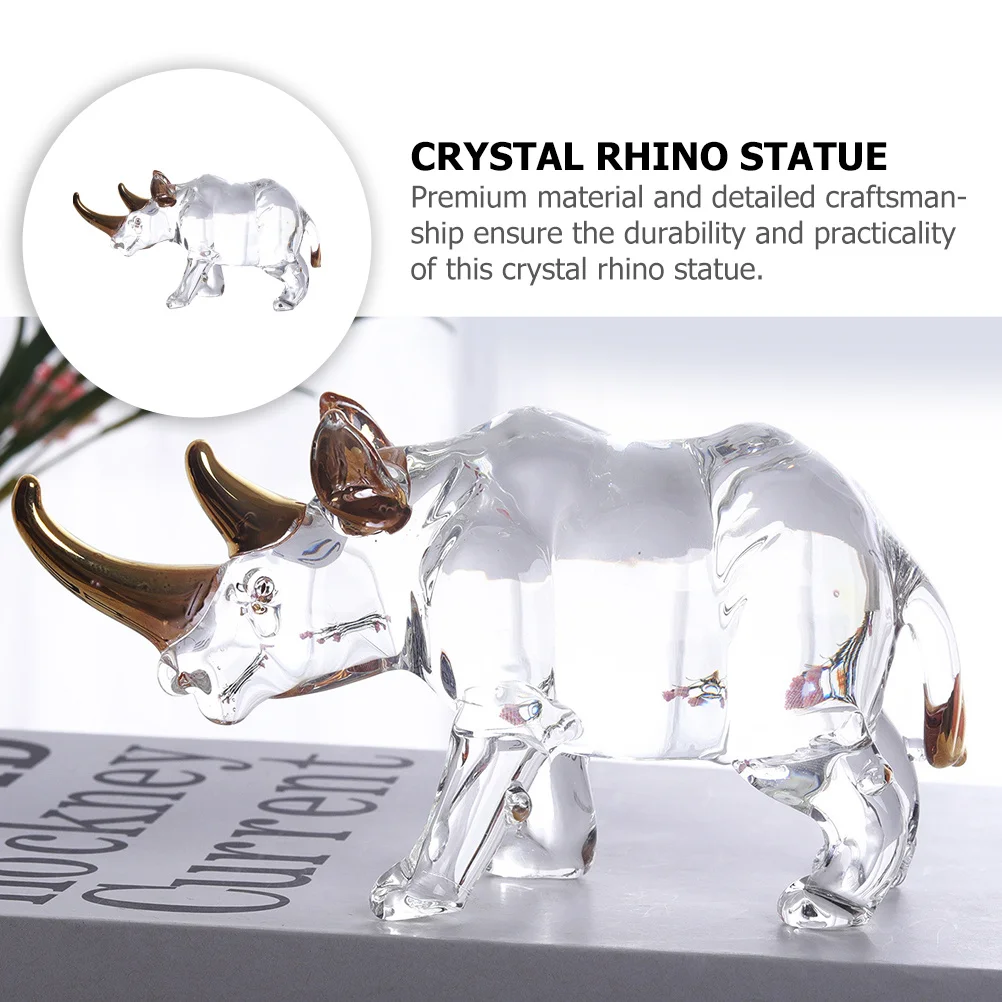 Premium Crystal Rhino Sculpture Exquisite Detailing Home Office Decorative Item for Living Room Study Cabinet Display
Premium Crystal Rhino Sculpture Exquisite Detailing Home Office Decorative Item for Living Room Study Cabinet Display