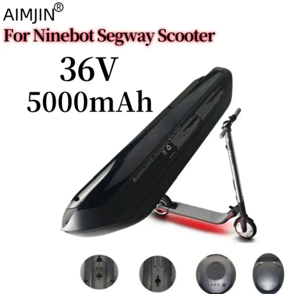 36V 5000mAh Extra battery for scooter Ninebot KickScooter E22E, ES1, ES2, ES4, E22, E25, E45
36V 5000mAh Extra battery for scooter Ninebot KickScooter E22E, ES1, ES2, ES4, E22, E25, E45