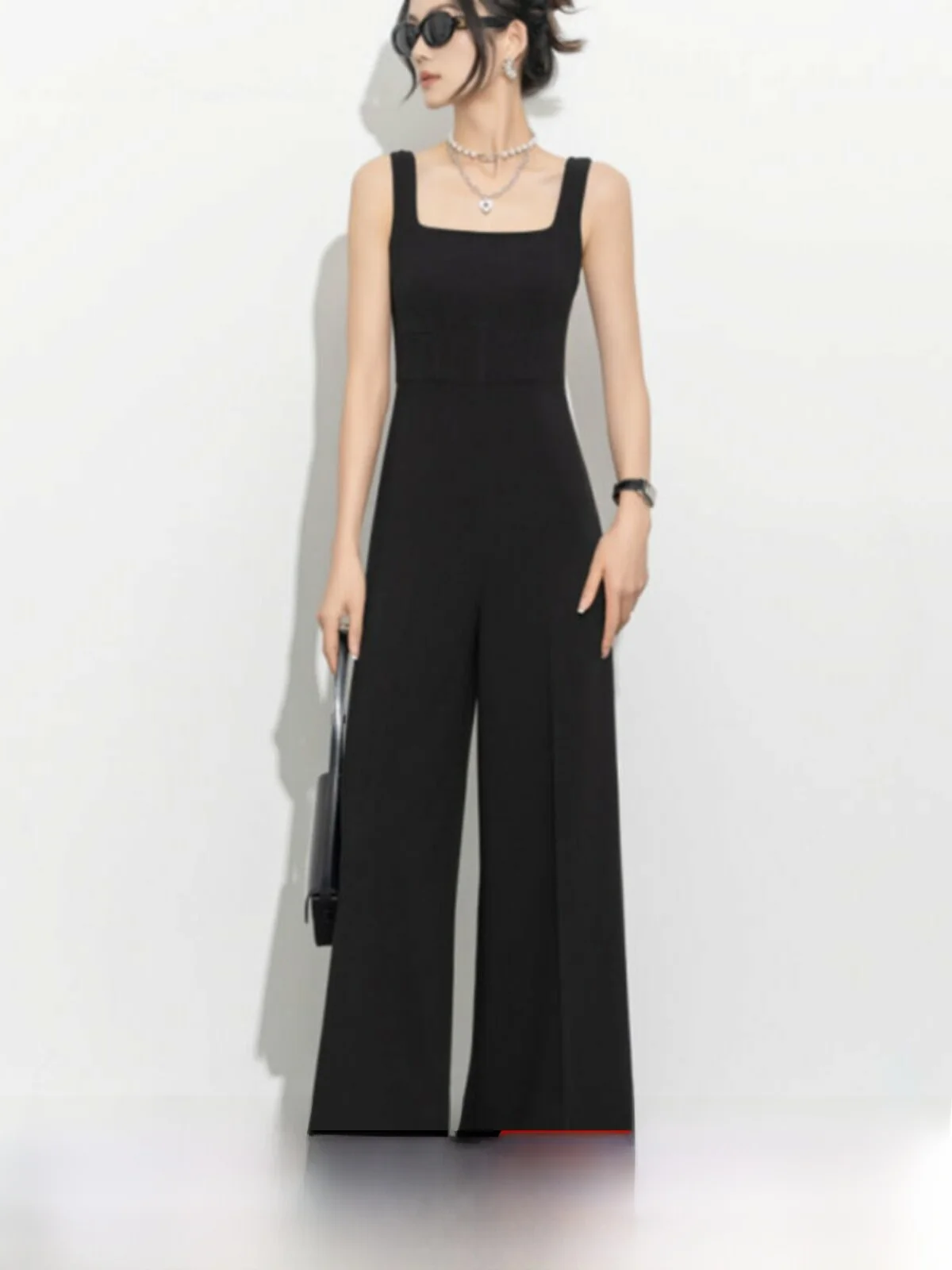 Goka 2026 Spring Autumn Square Collar Sleeveless Casual Wide Leg Pants Suit High Waist Polyester Blend Women's Pants
Goka 2026 Spring Autumn Square Collar Sleeveless Casual Wide Leg Pants Suit High Waist Polyester Blend Women's Pants
