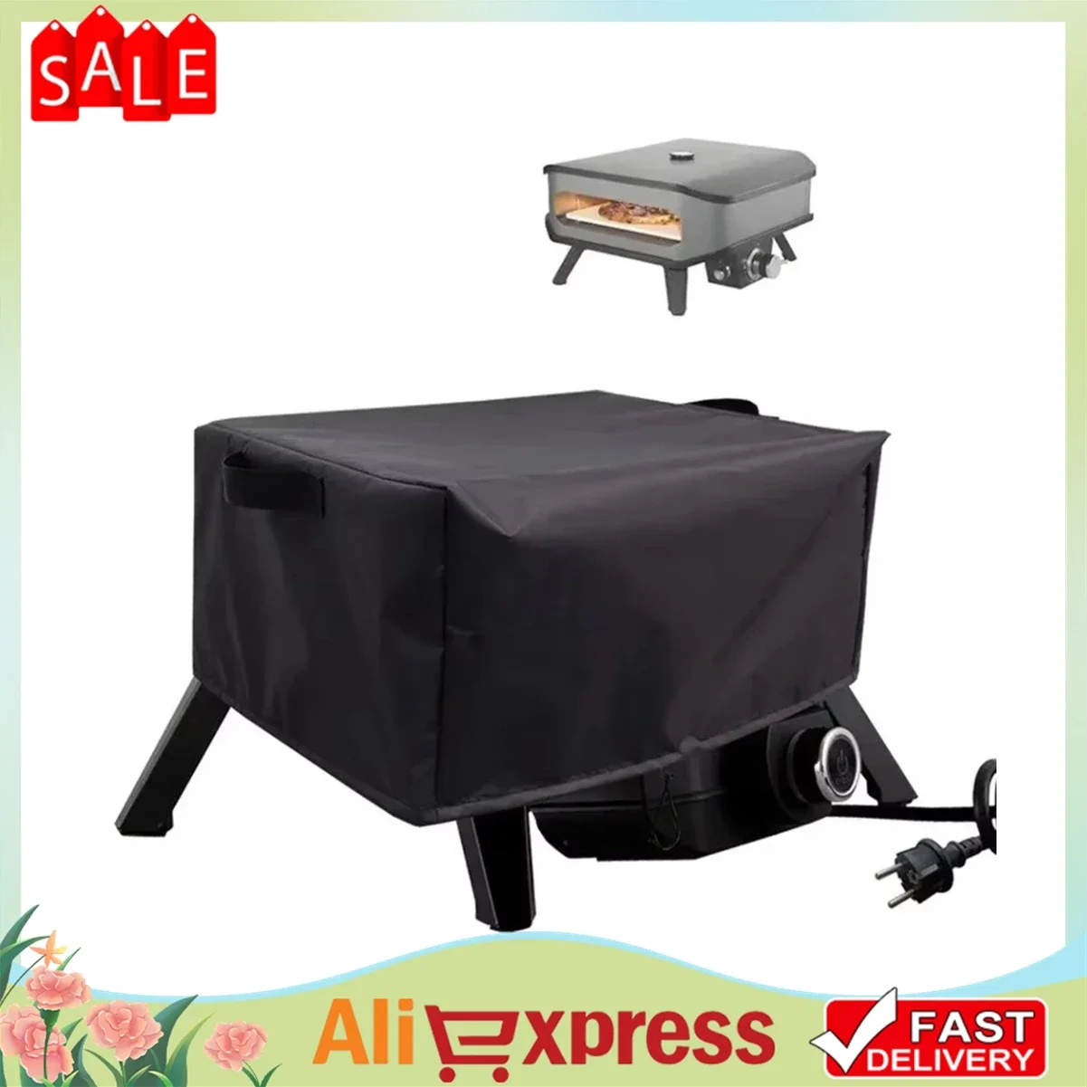 420D Oxford Cloth Waterproof Dustproof 17Inch Gas Pizza Oven Cover For Cozze 90347 Gas Pizza Oven Cover With Drawstr And Handle
420D Oxford Cloth Waterproof Dustproof 17Inch Gas Pizza Oven Cover For Cozze 90347 Gas Pizza Oven Cover With Drawstr And Handle
