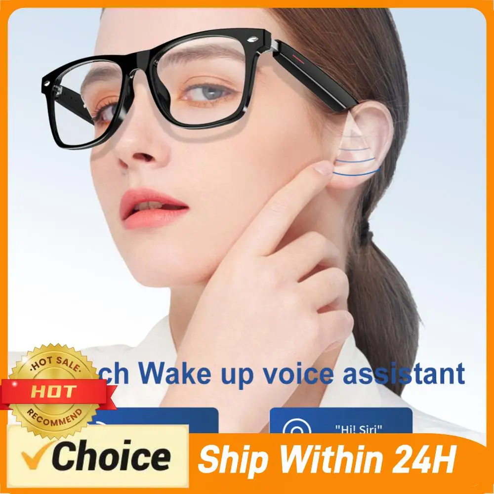 BT Audio Glasses with Open Ear Speaker Outdoor Sport Glasses Hands-Free Calls & Built-in Microphone for Women Men
BT Audio Glasses with Open Ear Speaker Outdoor Sport Glasses Hands-Free Calls & Built-in Microphone for Women Men