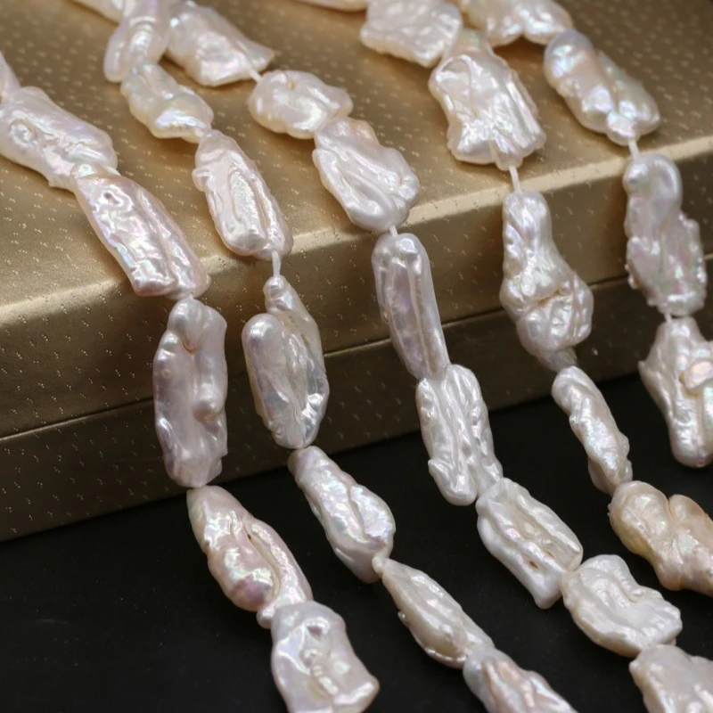 Natural Pearls 19x7mm Baroque Shaped Bead Beads DIY Jewelry Accessories Handmade Jewelry Necklace Making Unfinished
Natural Pearls 19x7mm Baroque Shaped Bead Beads DIY Jewelry Accessories Handmade Jewelry Necklace Making Unfinished