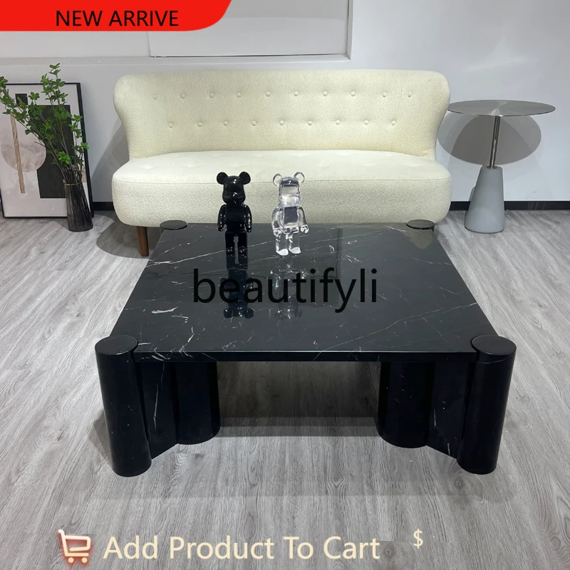 Italian style simple natural black and white root marble coffee table hotel villa living room coffee table G1218
Italian style simple natural black and white root marble coffee table hotel villa living room coffee table G1218