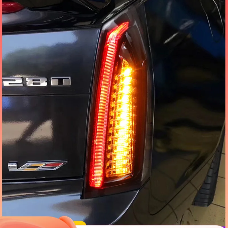 LED Tail Light Assembly Fit For Cadillac ATS-L 2013-2017 tail lamp Driving light + brake light + turn signal Car Accessories
LED Tail Light Assembly Fit For Cadillac ATS-L 2013-2017 tail lamp Driving light + brake light + turn signal Car Accessories