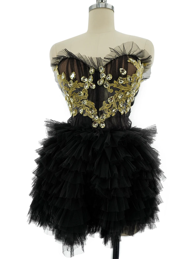 black two piece Dress crystal Women Sexy Lace mesh Off the Shoulder Nightclub Birthday Party Celebrate stage drag queen costumes
black two piece Dress crystal Women Sexy Lace mesh Off the Shoulder Nightclub Birthday Party Celebrate stage drag queen costumes
