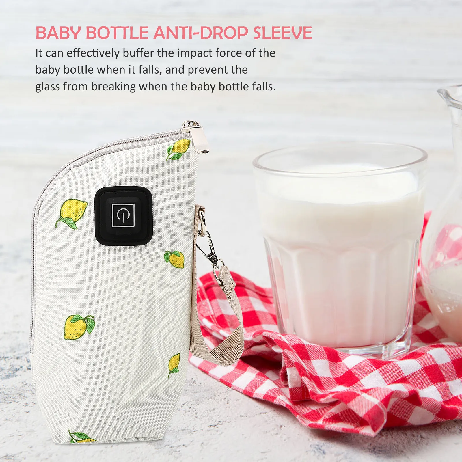 1Set Milk Bottle Warmer Pouch USB Charging Insulated Cover for Car Infant Feeding Thermal Bag 3 Temperature Modes Baby Milk
1Set Milk Bottle Warmer Pouch USB Charging Insulated Cover for Car Infant Feeding Thermal Bag 3 Temperature Modes Baby Milk